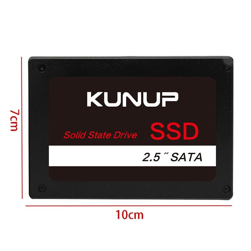 Kunup 128Gb Ssd 2.5-Inch Harde Schijf SATA3 Interne Solid State Drive, geschikt Voor Desktop/Notebook Algemene State Drive