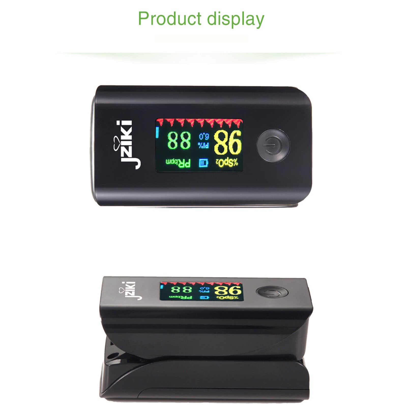 Oximeter Finger Clip Oximeter Finger Pulse Monitor Oxygen Saturation Monitor Heart Rate Meter Digital Readings Decor Telescopes