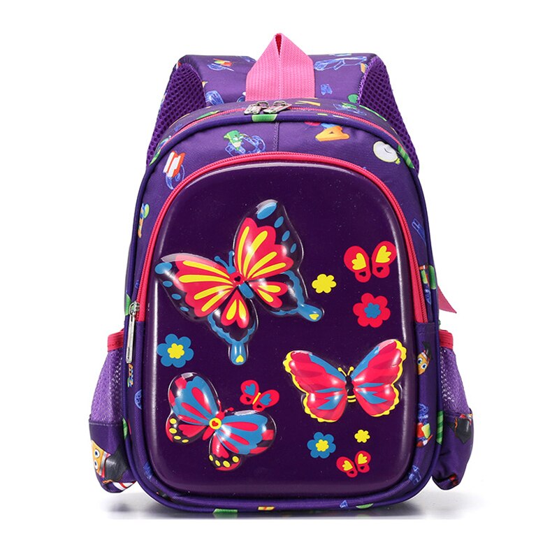 Kids School Tassen Voor Voorschoolse Meisjes En Jongens Cartoon Rugzakken Nursery School Kleine Tas Kinderen Schooltas 3D Leuke Rugzak Meisje: purple