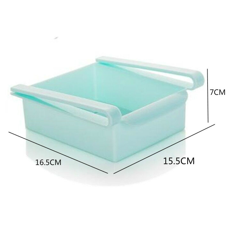 Refrigerator Drawer Fridge Storage Box Rack Shelf Holder Kitchen Organizer Freezer Space Saver Storage Vegetable Fruit K1231 H