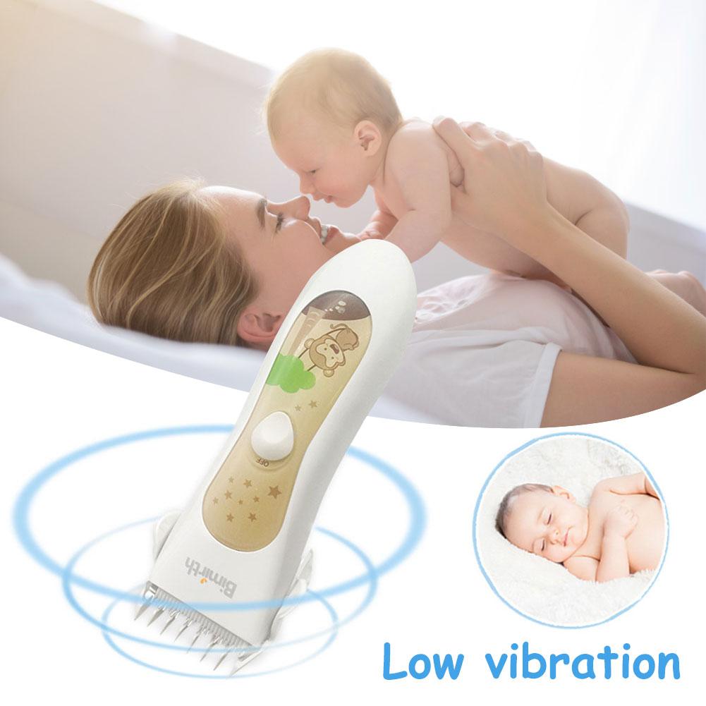 Electric Baby Hair Clippers Waterproof Child Hair trimmers Cordless Rechargeable Hair Care Cutting Kit for Child Infants Toddler