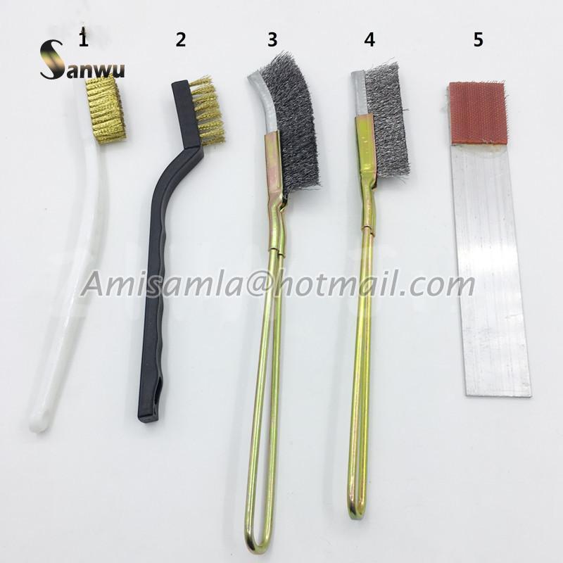 Najlepsza jakość 10 sztuk maszyna drukarska czyste urządzenie szczotka robić Mitsubishi KBA Heidelberg Komori szczotka stalowa szczotka robić czyszczenia z tworzywa sztucznego