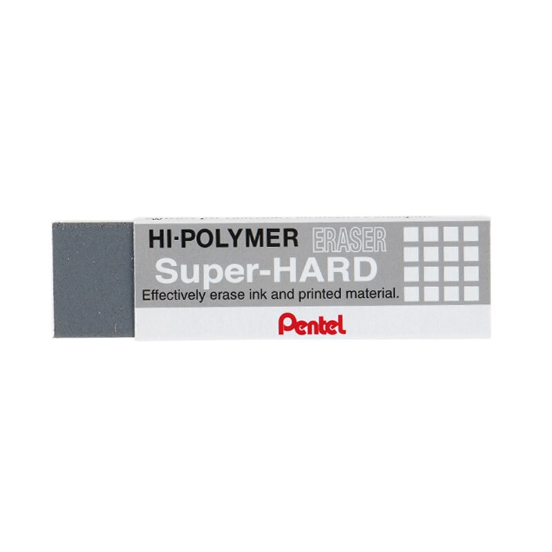 Pentel ZEB20 Super Hard Ink Eraser 2pcs/lot Hi-poliymer Effectively Erase Ink and Printed Material Fountain Pen Eraser
