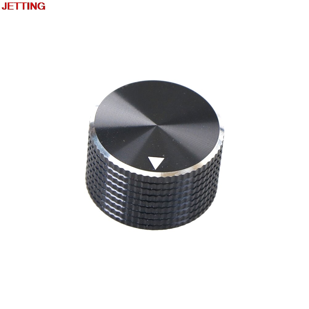 Dia Zwart Aluminium Draaiknop Potentiometer Knop 25 Mm X 15.5 Mm