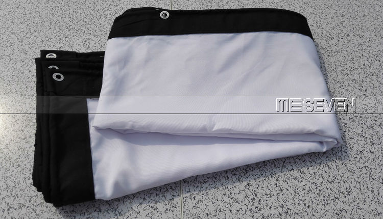 Pantalla de proyección de lona hd de 120 pulgadas y 4:3 pulgadas de gran tamaño para películas al aire libre