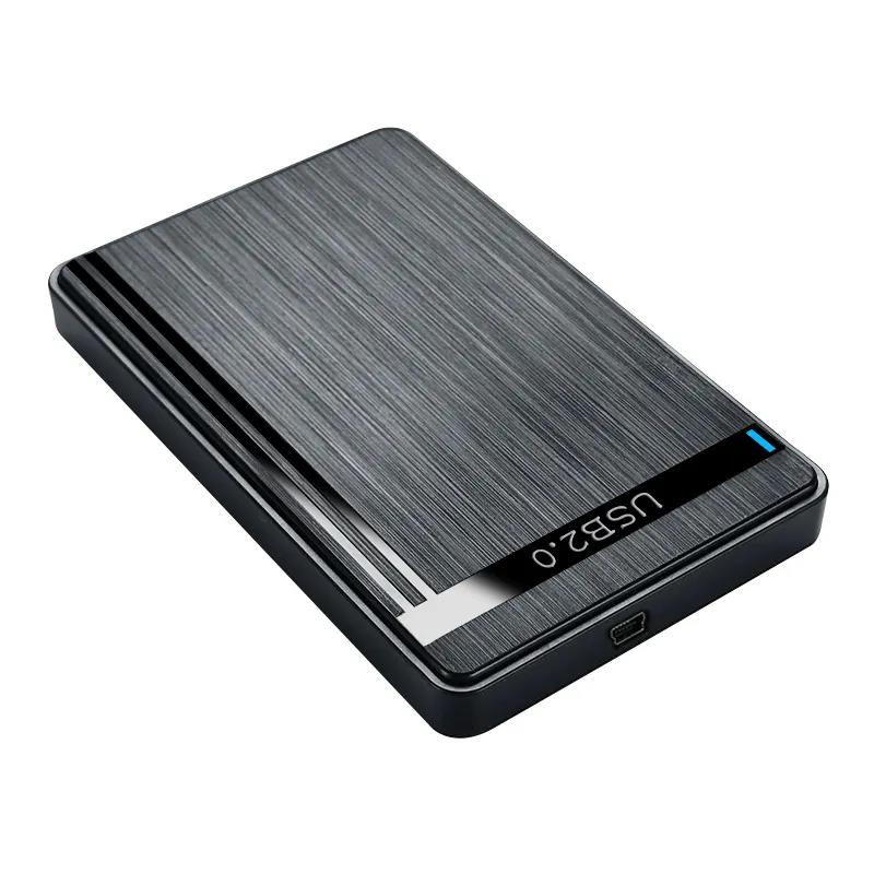 Custodia per HDD da 2,5 pollici SATA a USB 3.0 Custodia per HDD SSD Disco rigido SSD Adattatore per custodia HDD esterno mobile da 5 Gbps per PC portatile