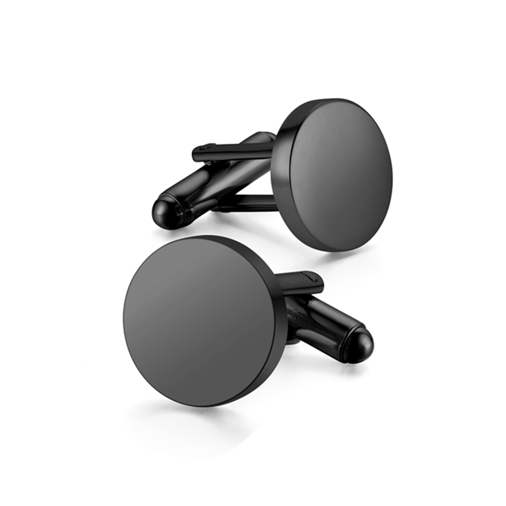 2 Stuks Spiegel Polish Roestvrij Staal Blanco Ronde Manchetknopen Voor Heren Diy Sieraden Kleding Accessoires 15Mm/18Mm/120Mm: Goud-kleur