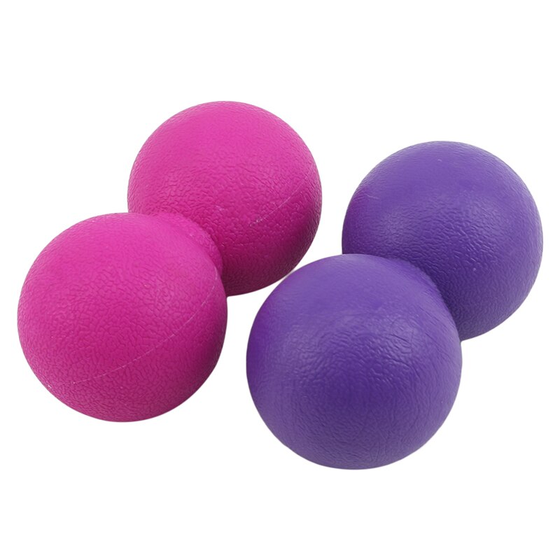 Hoge dichtheid lacrosse boll terapi avkoppling träning pinda massage boll stress tpe jordnöt bollar gym fitness bollar
