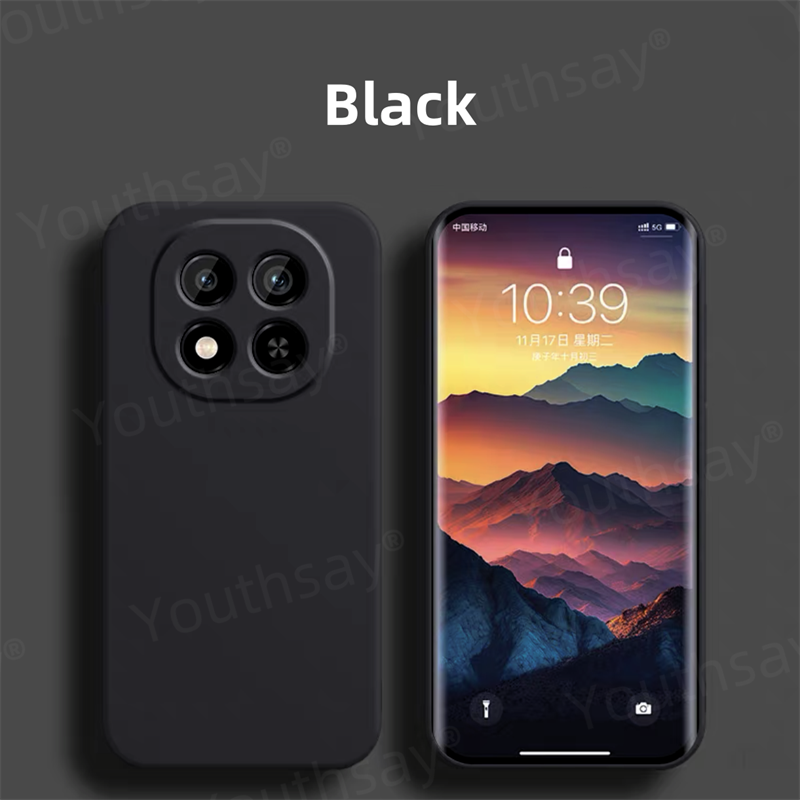 Pour Redmi Note 14 Pro Plus 5G Coque Redmi Note 14 Pro + Plus Coque Funda Coque Original Silicone Liquide Souple TPU Téléphone Pare-chocs