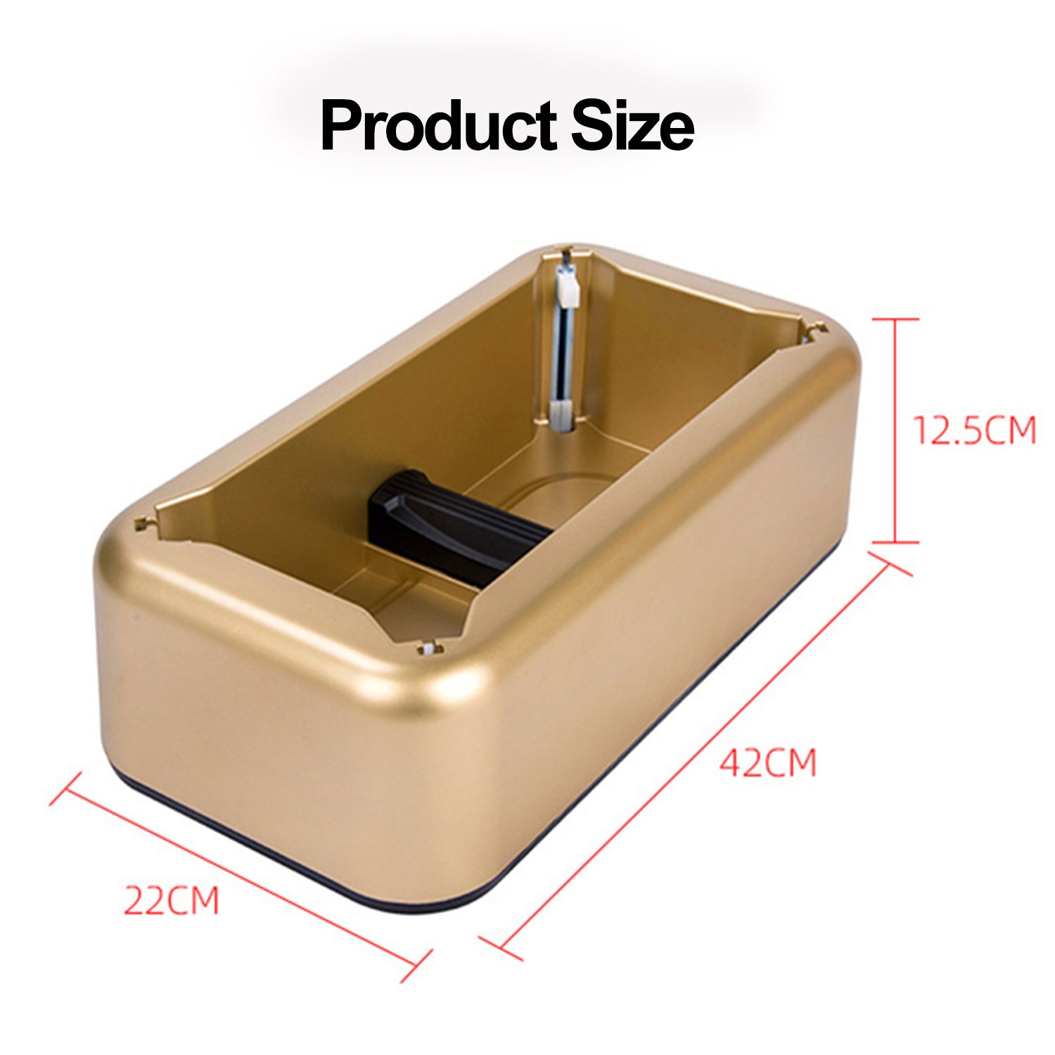 Shoe Covers Box Dispenser Portable Automatic Foot Boot Cover Machine with T Buckle for Indoor Hospitals Home Shop Office