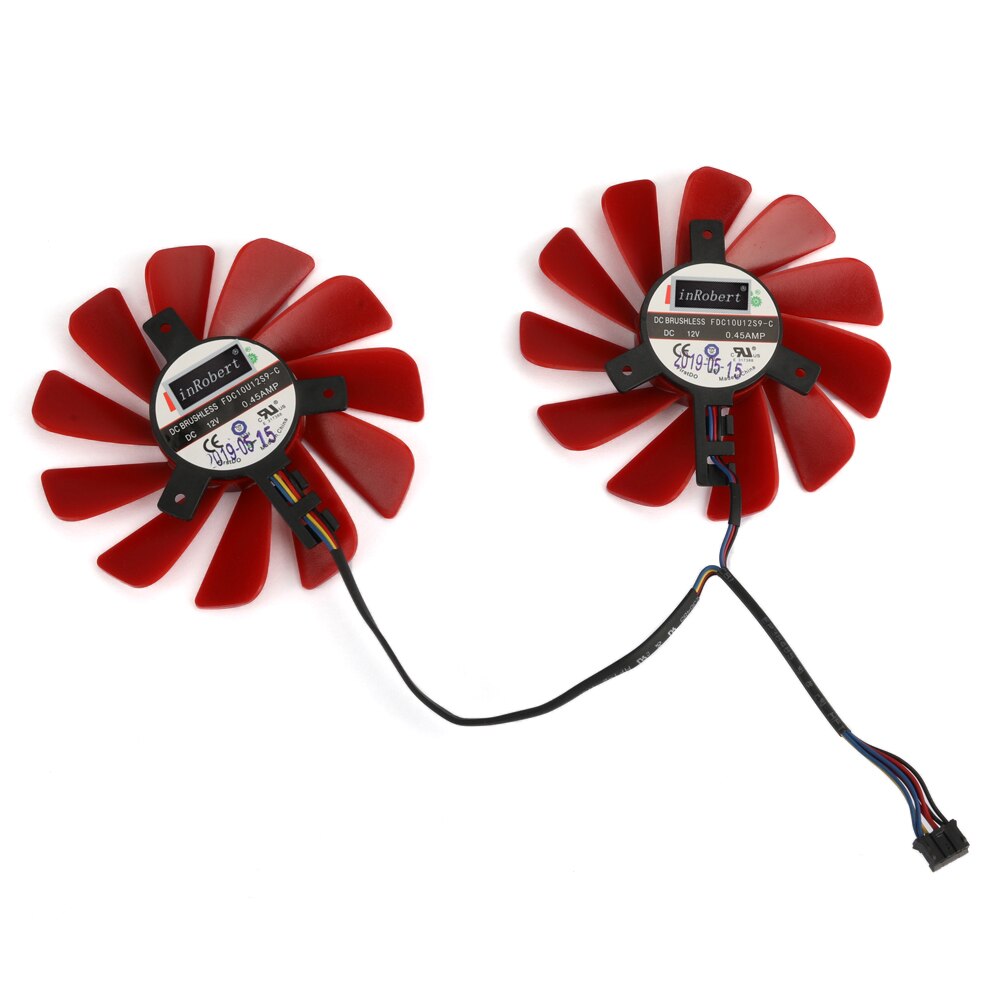 85 MM FDC10U12S9-C 0.45AMP 4Pin Cooler Fan Vervanging Voor XFX RX 560D RX 570 RX 580 RX Vega Graphics Video card Cooling Fans