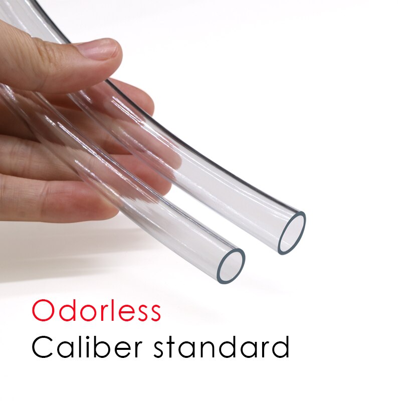 1M 6mm x 8mm rura pcv przezroczysty miękki rura przeciw zamarzaniu wężyk olejowy nawadnianie ogrodu miękki wąż roślin podlewanie garnki rura nawadniająca