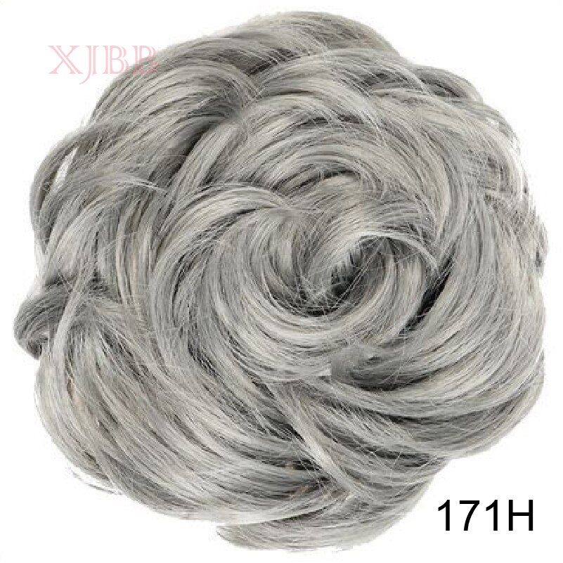 XJBB sznurek krótki syntetyczny przyrząd robić koka z włosów elastyczna gumka Chignon kręstożek kok peruka treska dla kobiet: 171H