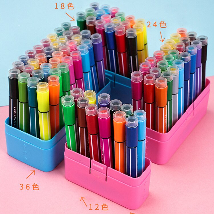 36 Colors Acrylic Paint Marker pen for Ceramic Rock Glass Porcelain Mug Wood Fabric Canvas Painting