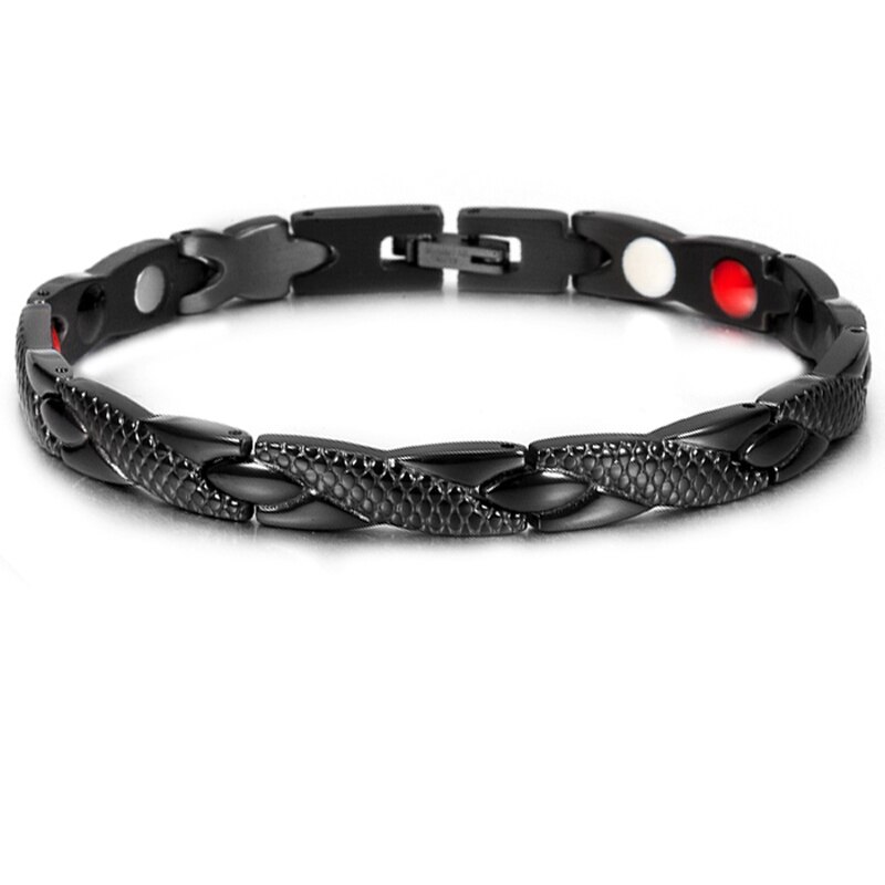 Twisted Gezonde Magnetische Armband Voor Vrouwen Power Therapie Magneten Magnetiet Armbanden Bangles Mannen Gezondheidszorg Sieraden: 5