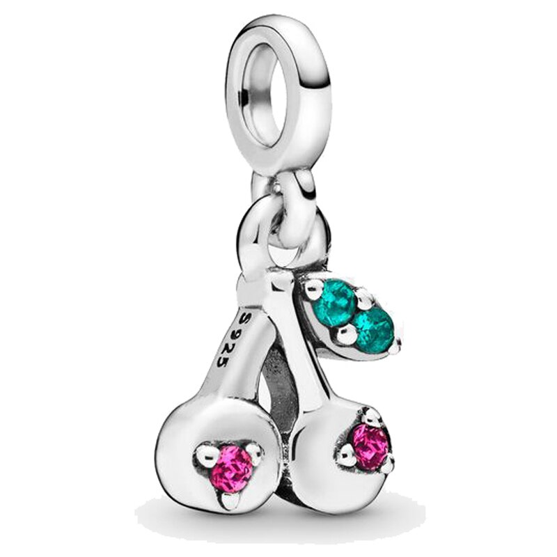 My Love Ocean Wave Starfish Flamingo Whale Me Safety Pin Brooch Pendant Beads 925 Sterling Silver Charms Fit Bracelet Jewelry: 2