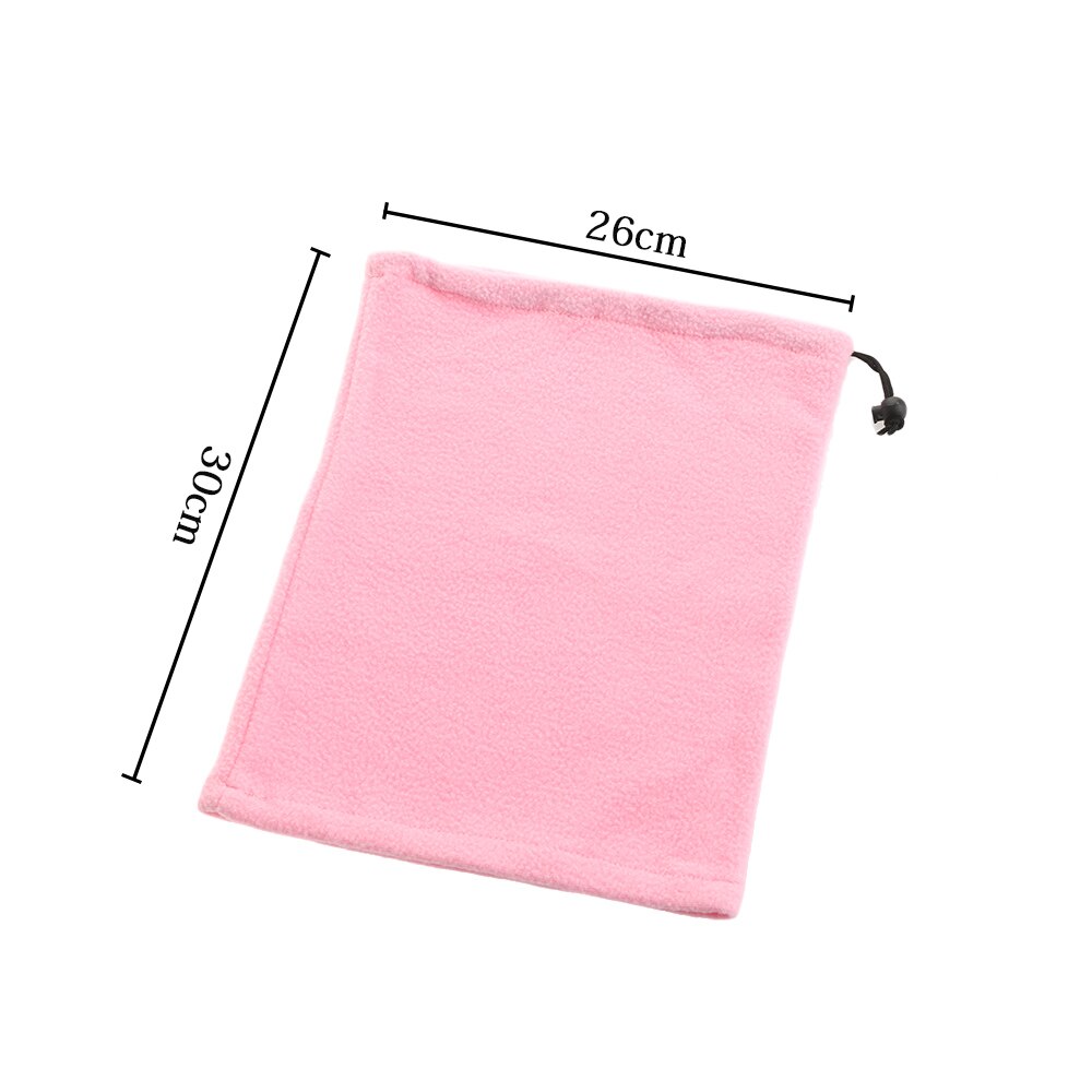 Unisex 3in1 Winter Polar Fleece Neck Warmer Snood Scarf Hat Women Men Thermal Ski Wear Snowboard Warmer Face Mask Beanie Hats