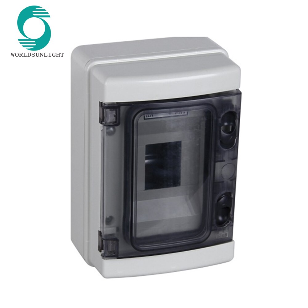 Plastic Circuit Breaker PC Distribution Box Distribution Protection Box For 4 Ways Circuit Breaker Indoor On The Wall