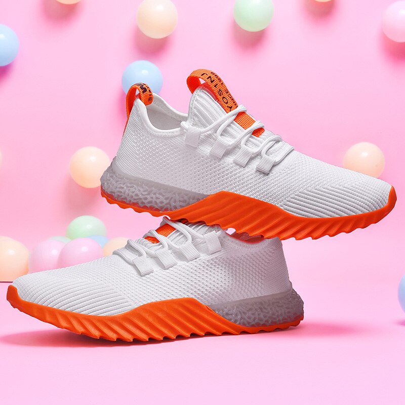 Tenis Femenino Tenis Mujer femmes Tennis chaussures respirant à lacets maille chaussette Femme baskets chaussures de sport Chaussure Femme