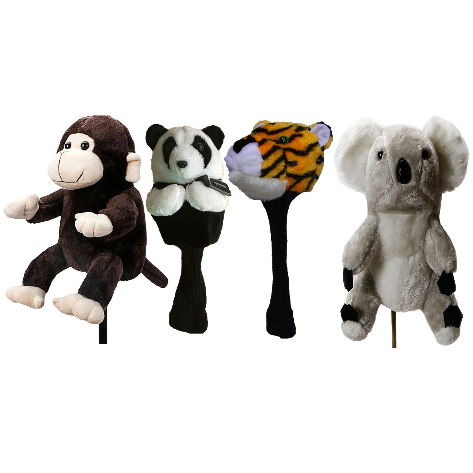Toutes sortes d'animaux Golf tête couvre pour 460 CC/No.1 bois pilote hommes dame Golf Club couverture mascotte nouveauté mignon