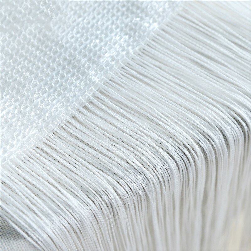 1x2M String Curtain Panels Home Glitter Window Curtains Thread Curtain Tassel Bead Curtain Door Sheer Panel Curtains Bedroom: 17