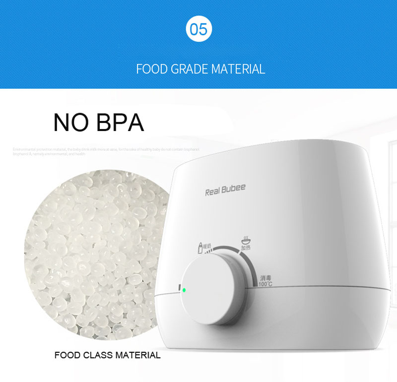 Chauffe-biberon électrique sans Bpa, universel, stérilisateur, chauffe-biberon, sans Bpa, pour l&#39;alimentation des bébés