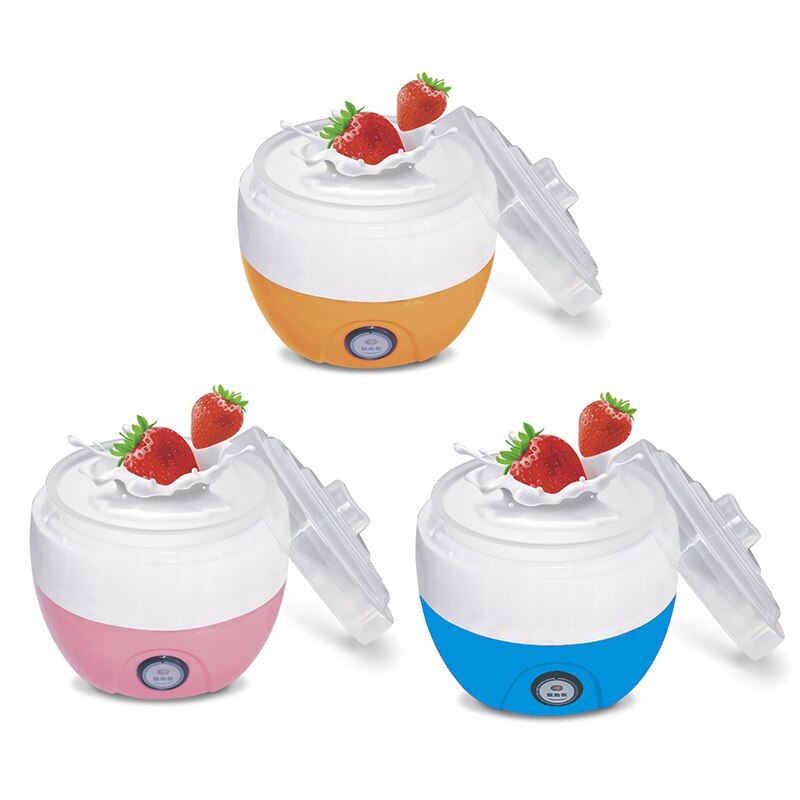 Yogurt Maker Machine Electric Automatic Yoghurt Diy Tool Plastic Container Kitchen Appliance EU Plug