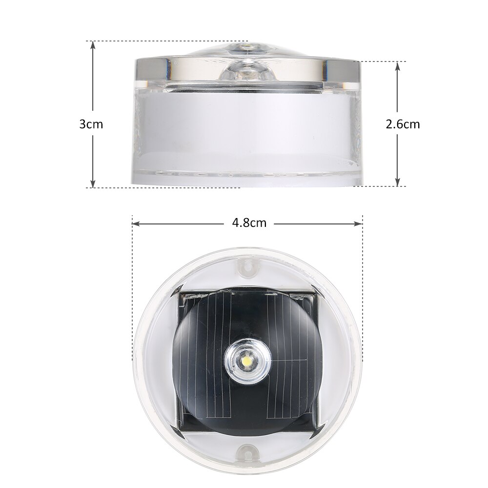 IP67 Solar LED Lamp Underground Lamp Light Control Outdoor Ground Garden Path Floor Yard Spot Landscape Buried Light