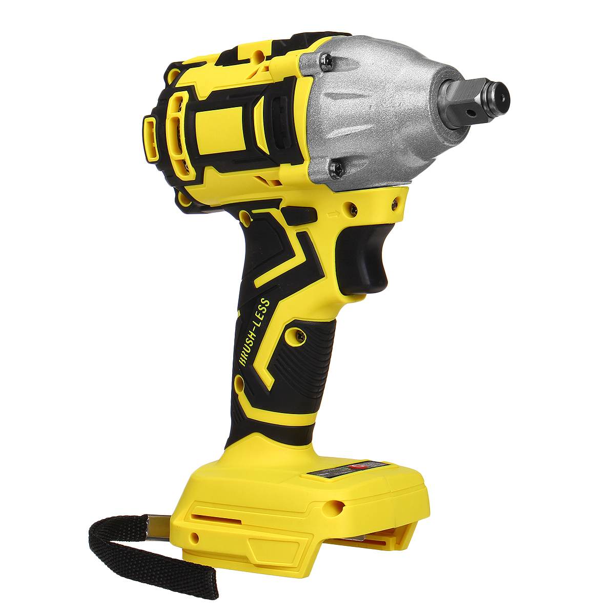 18V 520N.m Cordless Brushless Impact Wrench Stepless Speed Change Switch Adapted To 18V Makita Battery DTW285Z With converter: C no converter