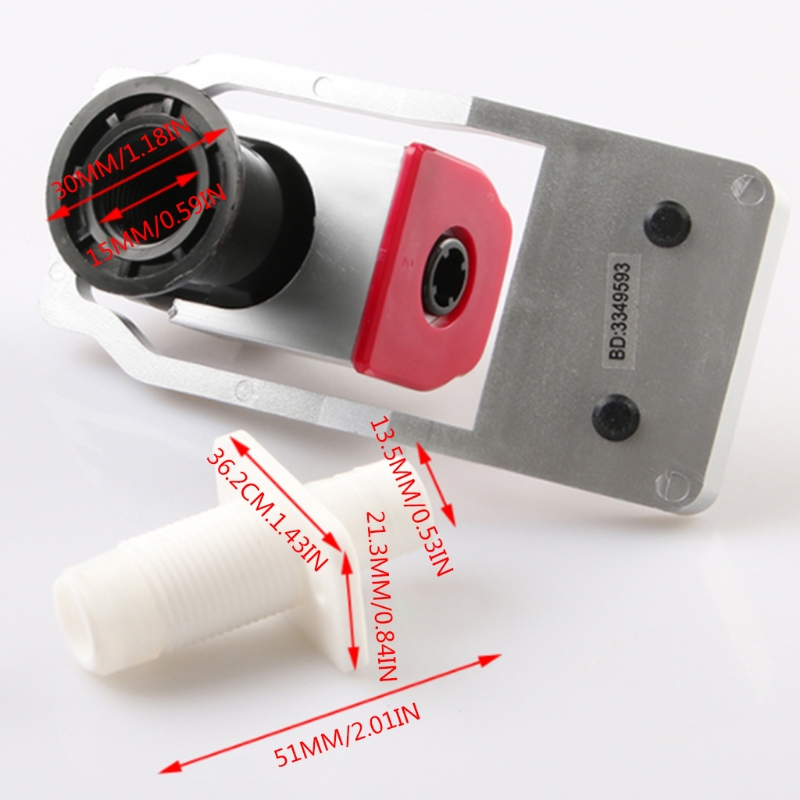 Free_on Water Dispenser Machine Faucet Plastic Output Switch Replacement Prevent Scald Lock Water Dispenser Accessory Red