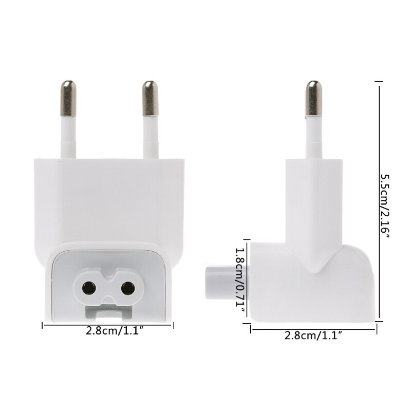 Ons Eu Plug Charger Converter Adapter Voedingen Voor Macbook/Ipad/Iphone