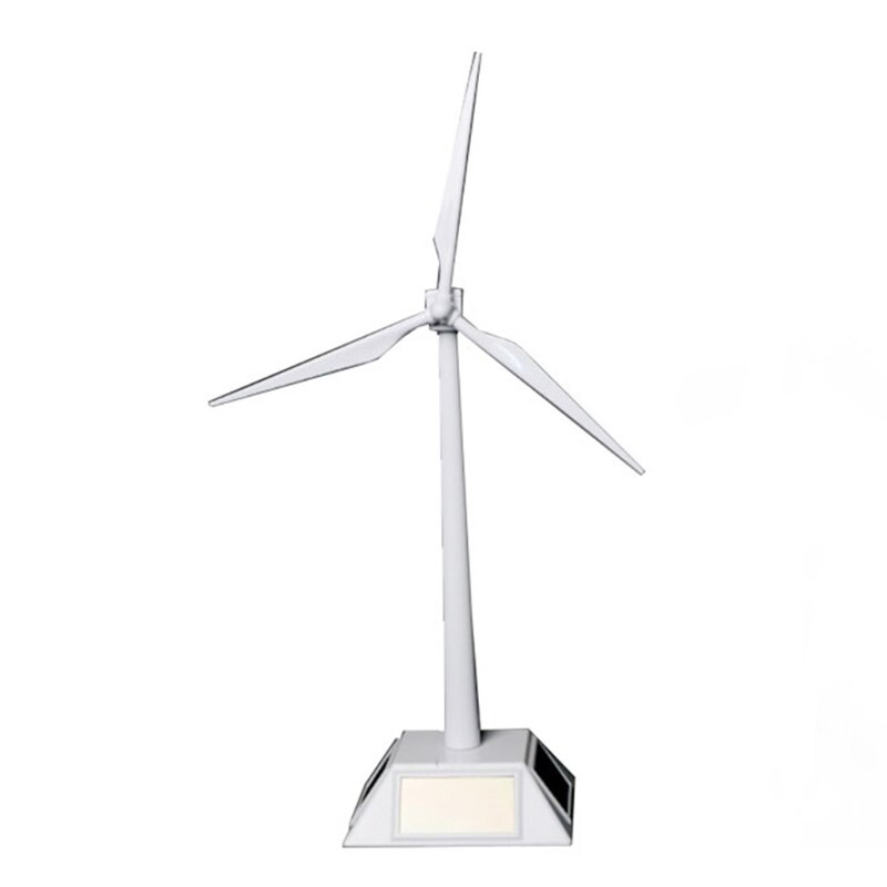 Solar Powered Windmill Model Building Kit Kids DIY Pinwheel for Children