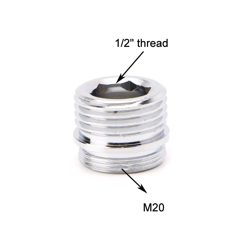 M20 M22 M24 Faucet Thread Adapter 1/2" Female Thread Shower Tap Adapter F20 F22 Kitchen Faucet Tap Connector Kitchen Accessories: Gold