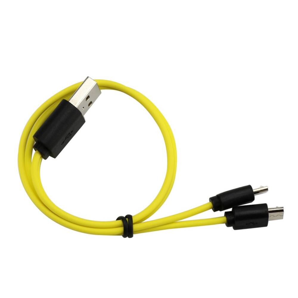 Micro USB Charging Cable for USB Rechargeable Battery Universal One Drag 1/2/3/4: 2in 1