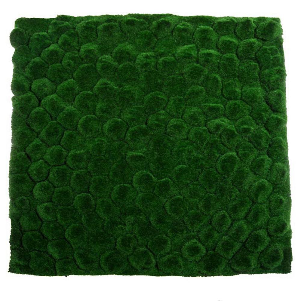 100 x 100cm sammalmatto koristeellinen sammal tekonurmimatto nurmikkomatto kotilattialle puutarha patiolle tee itse hääkoristelu: A