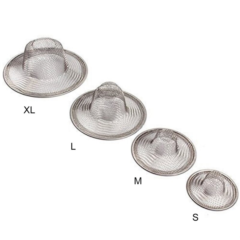 4 Szie Gootsteen Zeef Afvoer Gat Filter Val Metalen Gootsteenzeefje Rvs Bad Gootsteen Afval Screen N06 5