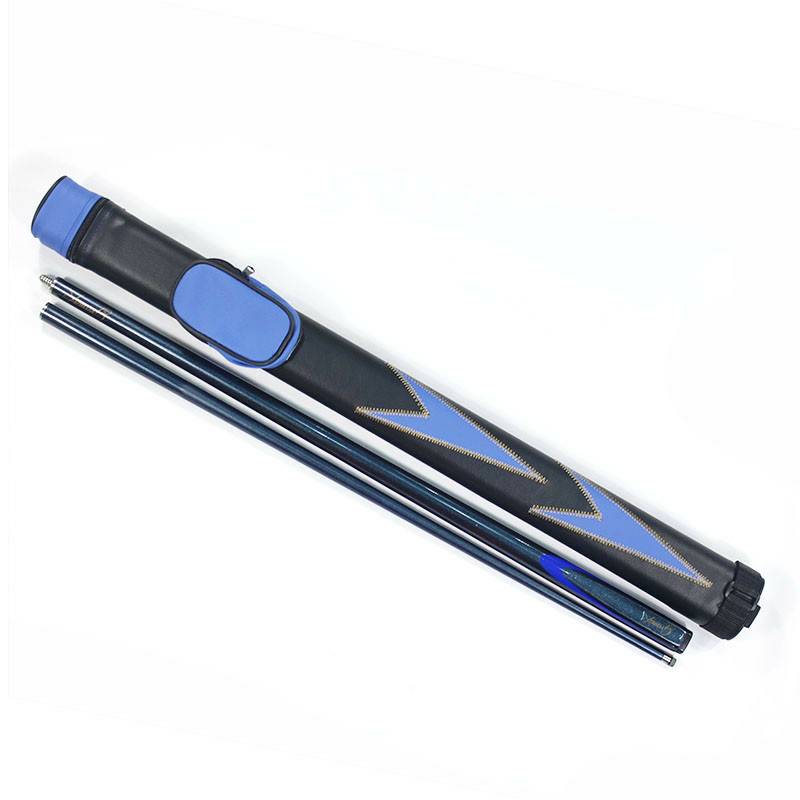 High-end billiard accessary kit 1/2 pool cue+cue bag for: kit-2