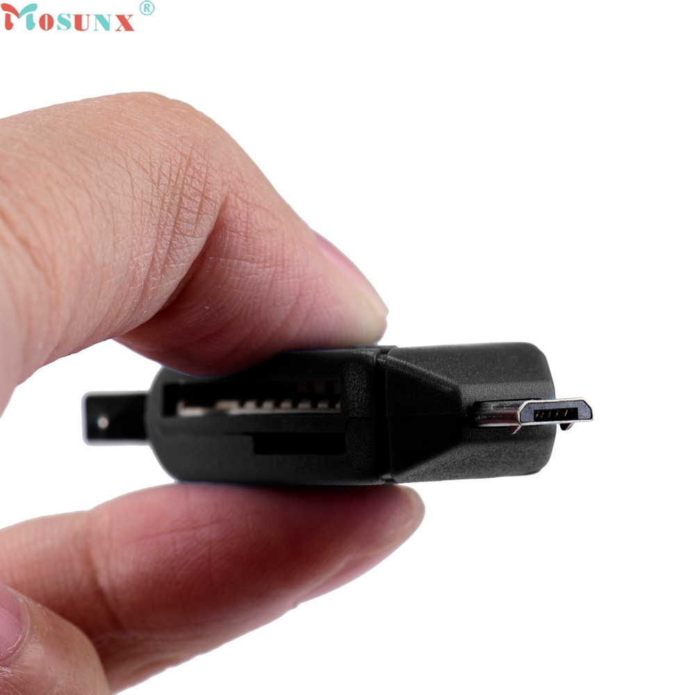 Mosunx Jasmine MINI USB 2.0 +OTG Micro SD/SDXC TF Card Reader Adapter U Disk 0223