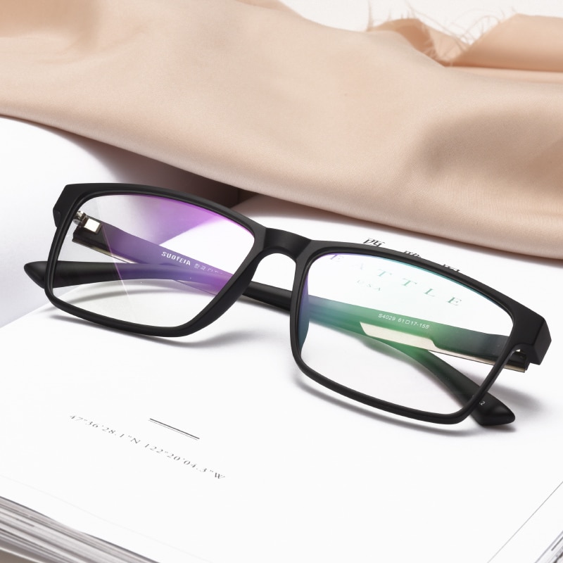 Big face glasses frame eyeglasses frame men optical glasses Big head prescription glasses men full frame Plastic titanium 152mm