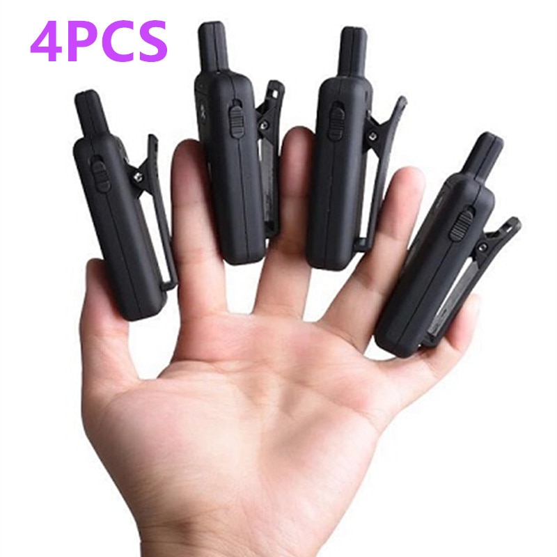 4 Stuks 16 Kanalen Leixen Mini Walkie Talkie VV-109 Woki Toki 1 Watt Frs Kleine Size Kids Twee Manier Radio voor Restaurant