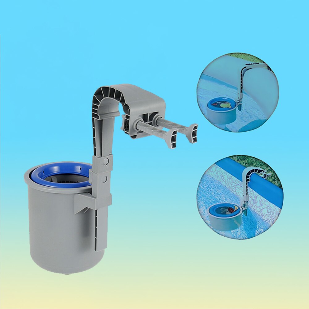 Buachois Swimming Pool Skimmer Basket, 20.5 x 13cm/8.1 x 5.1 inSkimmers cleans debris and leaves for in ground and pools, replacement removal of leaves plastic pool cleaning kit for pool