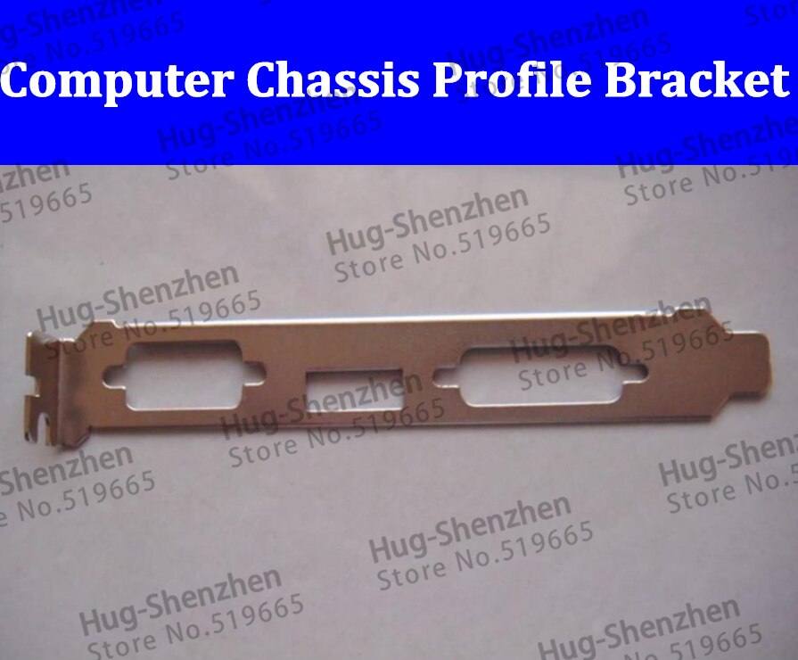 Computer Chassis PCI Profile Bracket HDMI VGA brackert For Dell HP chassis--10pcs