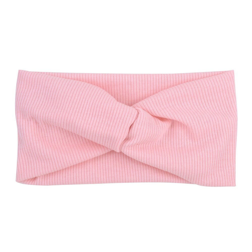 Bandeau Turban en coton pour femmes, couleur unie, bandeau à nœud pour filles, accessoires pour cheveux, bandeau élastique torsadé pour femmes: 5