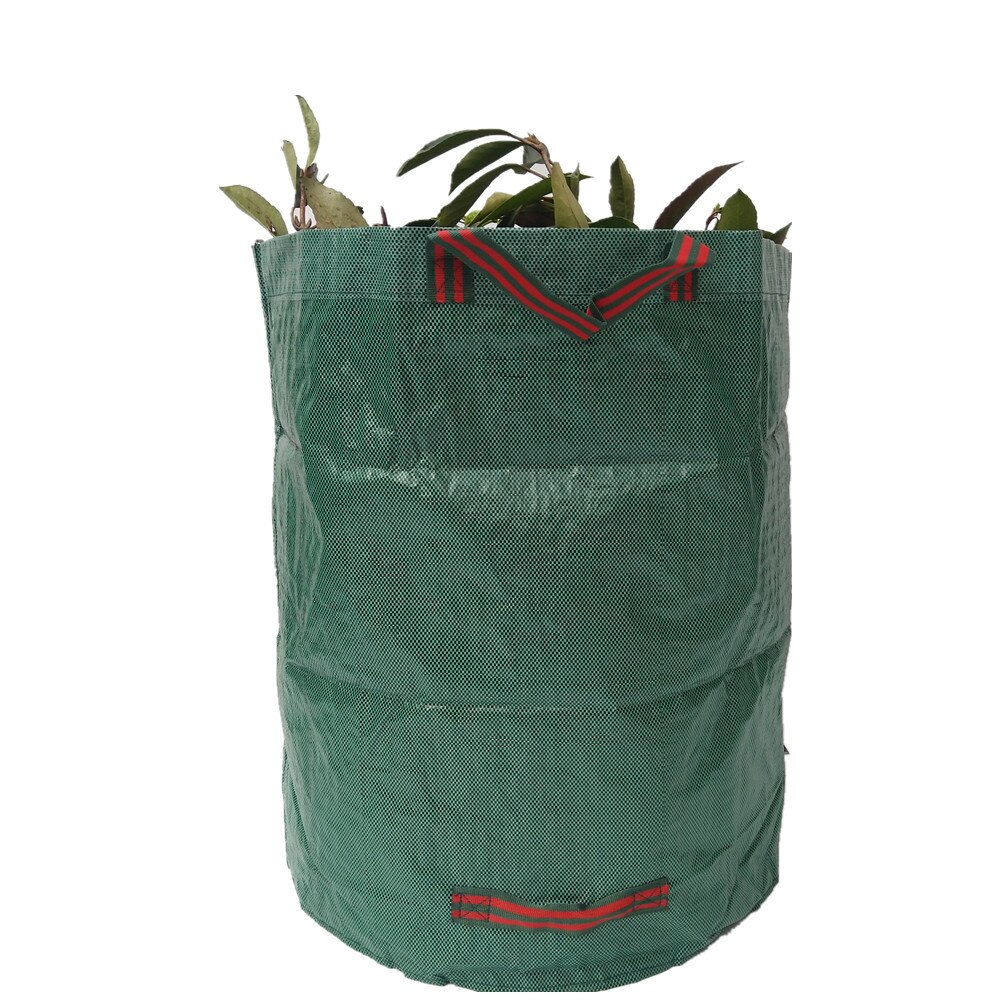 Herbruikbare tuin compostbak met deksel - outdoor afvalverzamelzak voor