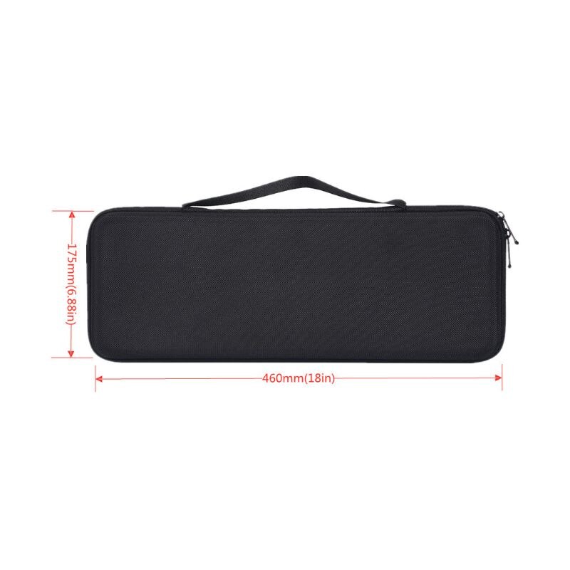 Hard Case For L-ogitech Craft Advanced Wireless Keyboard Travel Carrying Protective Storage Bag 46*17.5*4.5CM