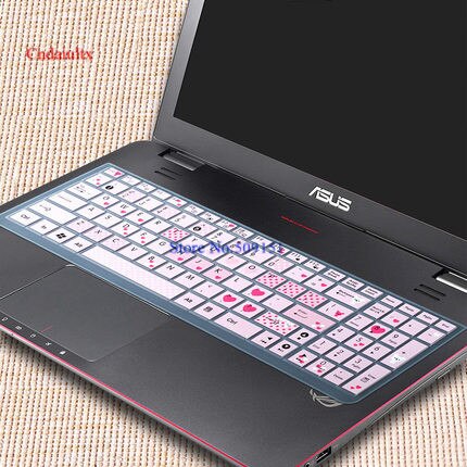 15.6 cal klawiatura laptopa Prorector etui na asus k555L A555L A555 A550L F555L X555S X555L X550C R550V notobook osłona klawiatury: Bear
