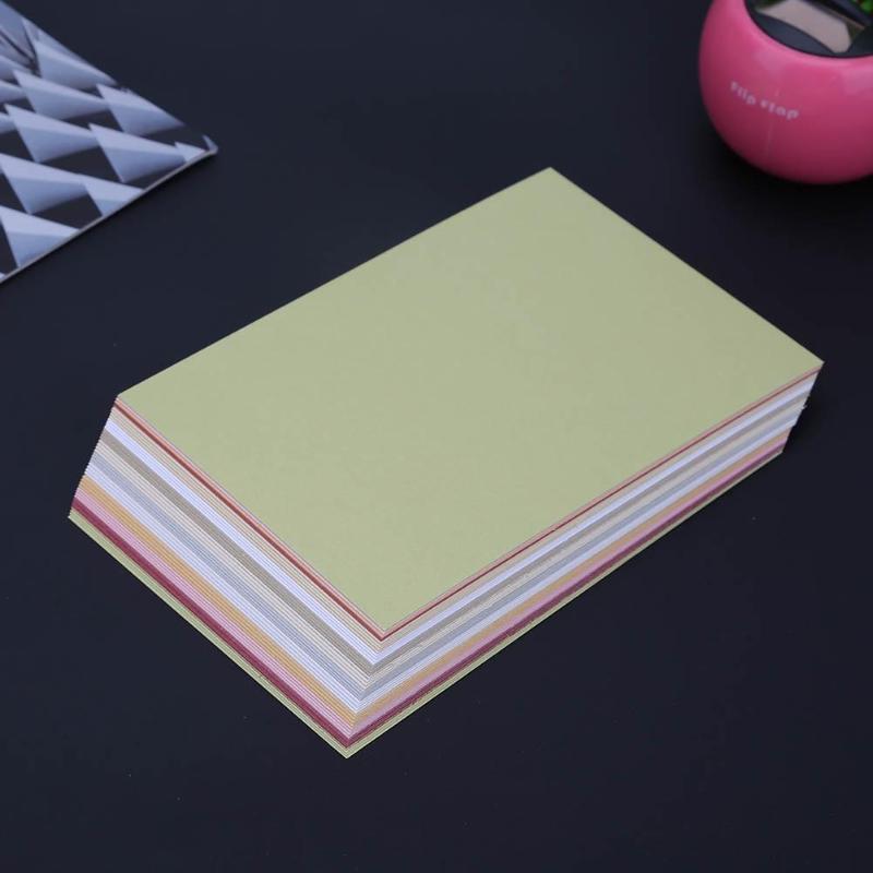 Paquete de 50 unidades de papel perlado, papel pintado a mano, tarjetas de invitación de boda, papel en blanco para hacer postales, Material DIY
