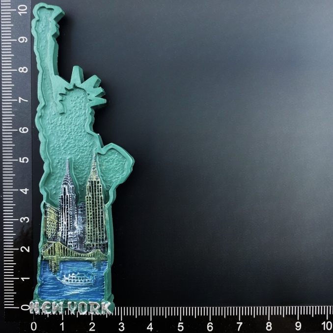 North America USA York Florida Las Vegas San Francisco Chicago Fridge Magnets Tourism Souvenir Refrigerator Magnetic: plum