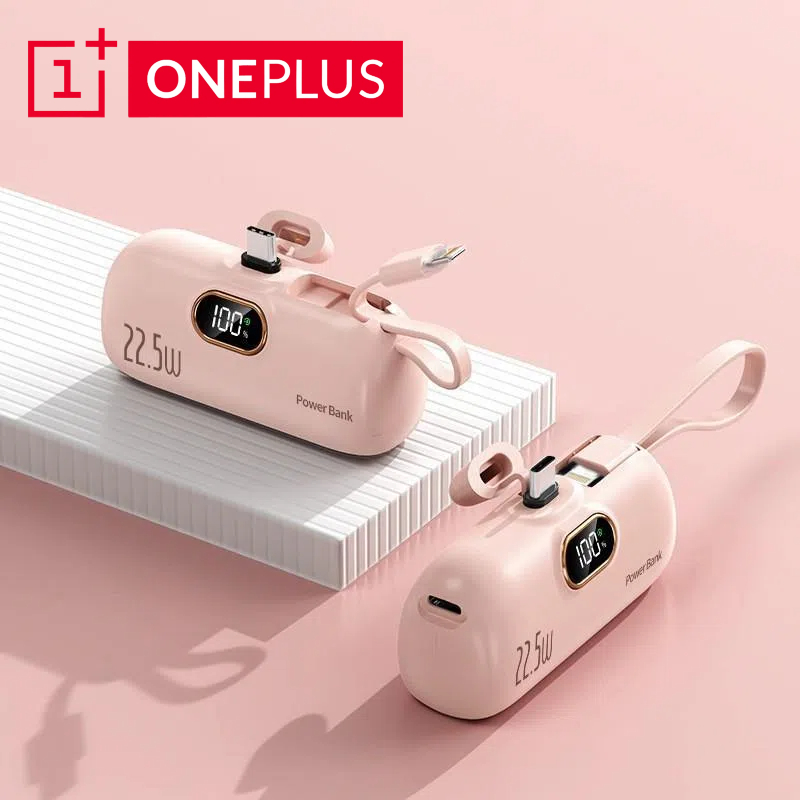 ONEPLUS 30000mAh Mini banco de energía portátil cápsula fuente de alimentación móvil batería externa de emergencia cargador rápido para iPhone tipo c: green / 20000mah
