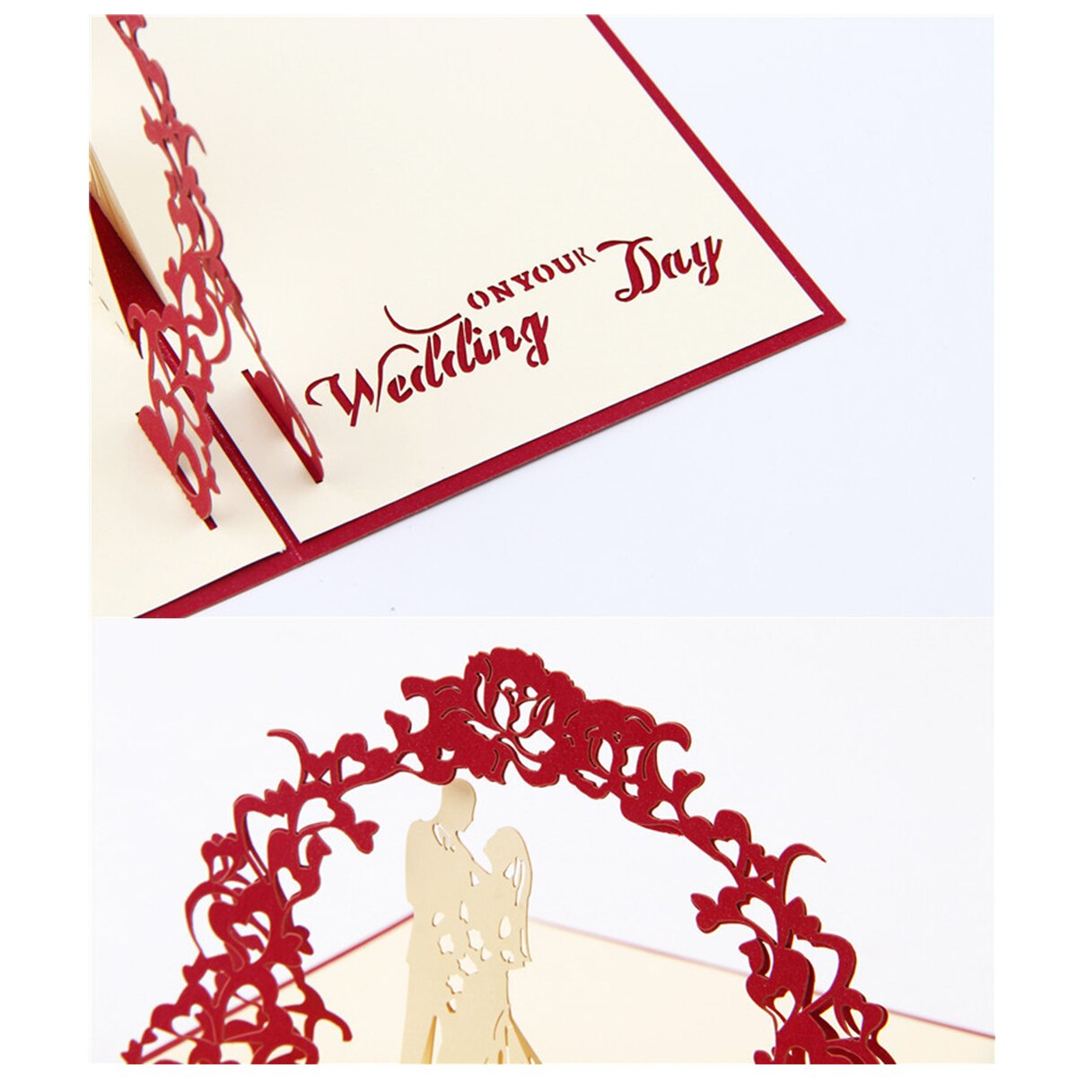 3D Wedding Invitations Greeting Cards Love Romantic Wedding Invitations Greeting Cards